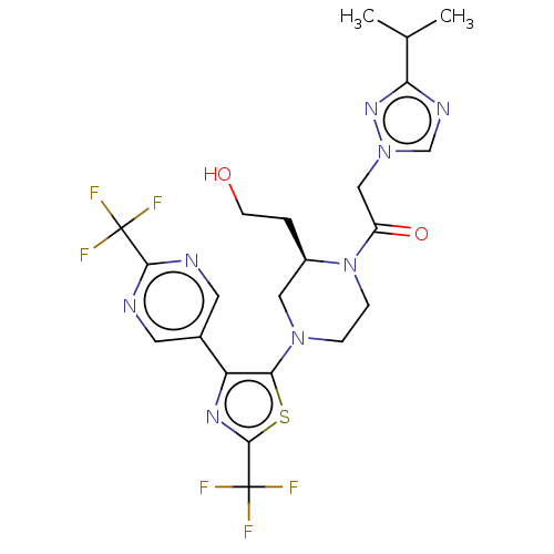 Chemical structure of BindingDB Monomer ID 610438
