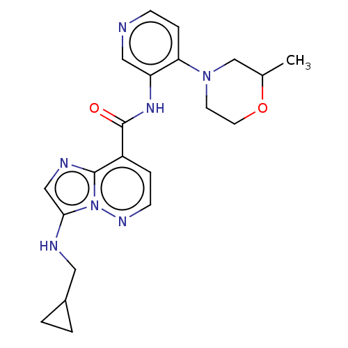Chemical structure of BindingDB Monomer ID 610498