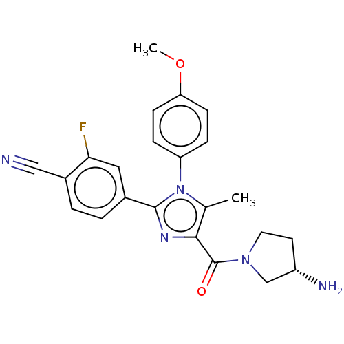 Chemical structure of BindingDB Monomer ID 611018