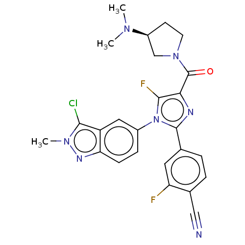 Chemical structure of BindingDB Monomer ID 611066