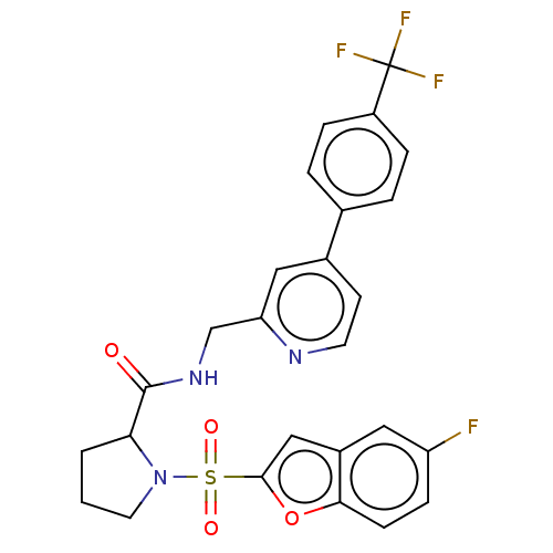 Chemical structure of BindingDB Monomer ID 611255