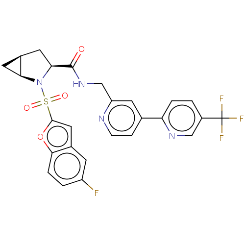 Chemical structure of BindingDB Monomer ID 611366