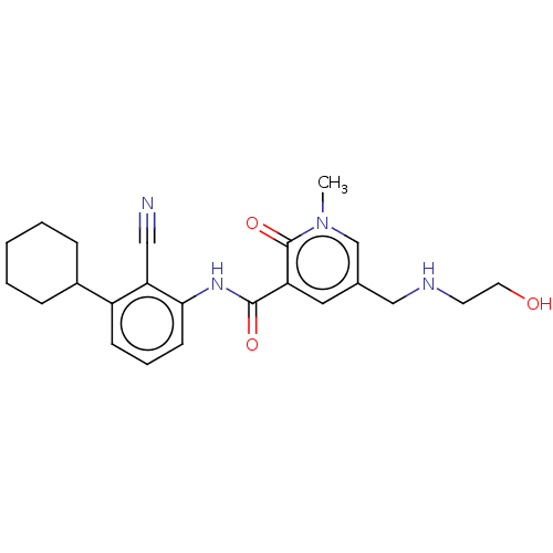 Chemical structure of BindingDB Monomer ID 611659