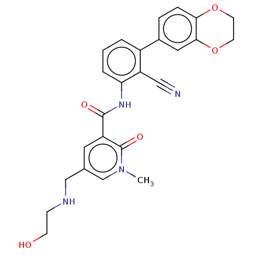 Chemical structure of BindingDB Monomer ID 611665