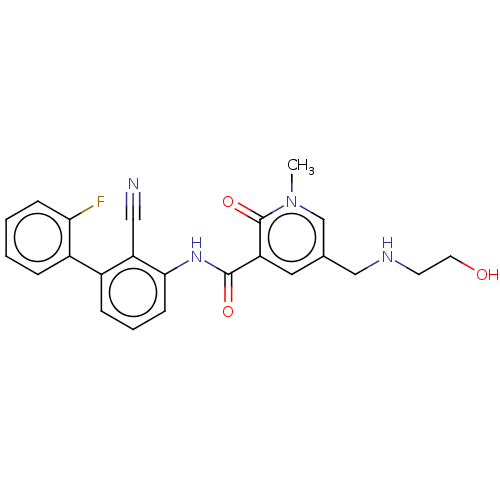 Chemical structure of BindingDB Monomer ID 611670