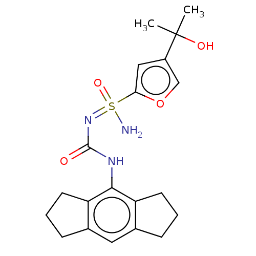 Chemical structure of BindingDB Monomer ID 612380