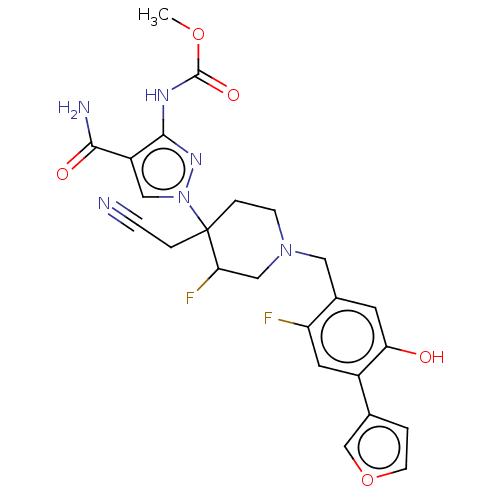 Chemical structure of BindingDB Monomer ID 613496