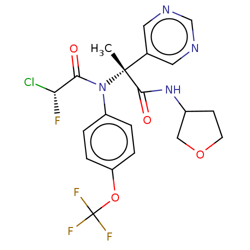 Chemical structure of BindingDB Monomer ID 613574