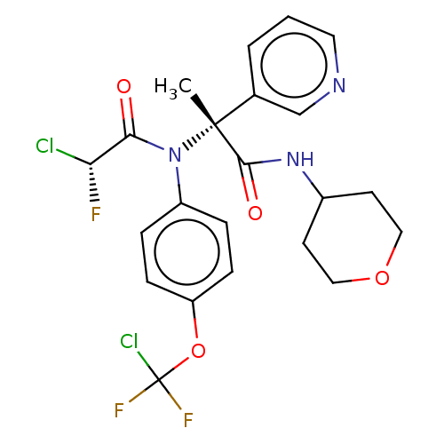 Chemical structure of BindingDB Monomer ID 613651