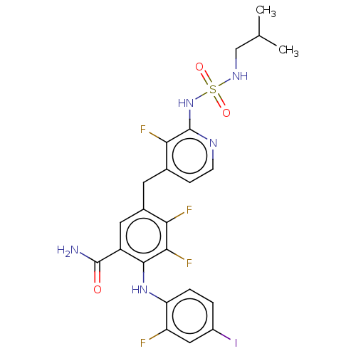 Chemical structure of BindingDB Monomer ID 614281