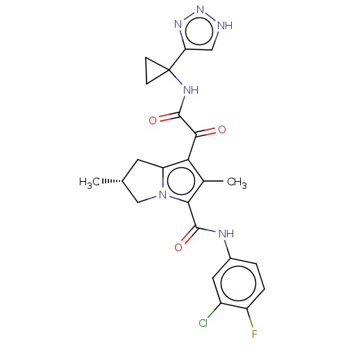 Chemical structure of BindingDB Monomer ID 614290