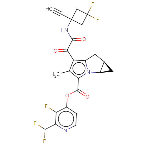 Chemical structure of BindingDB Monomer ID 614325