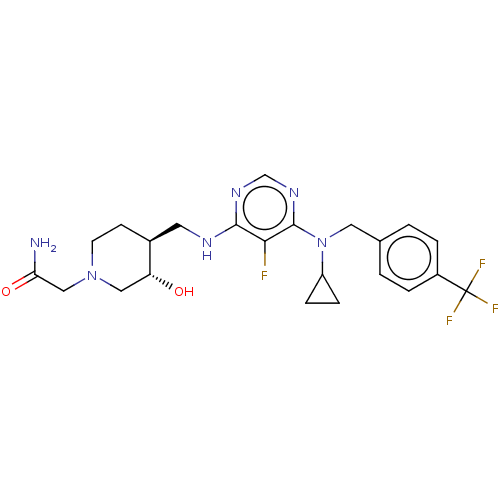 Chemical structure of BindingDB Monomer ID 614809