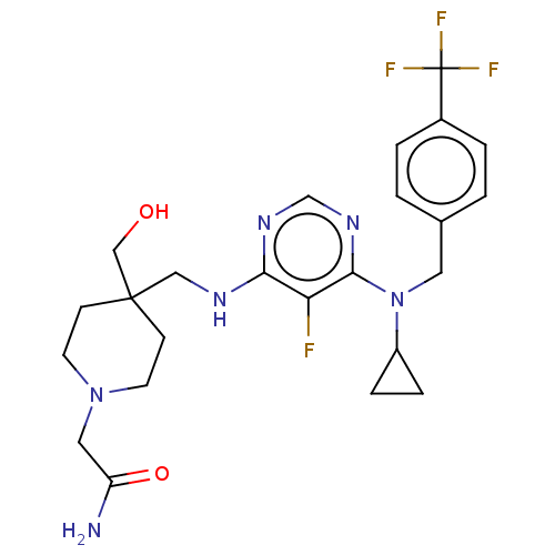 Chemical structure of BindingDB Monomer ID 614892