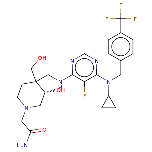 Chemical structure of BindingDB Monomer ID 614938