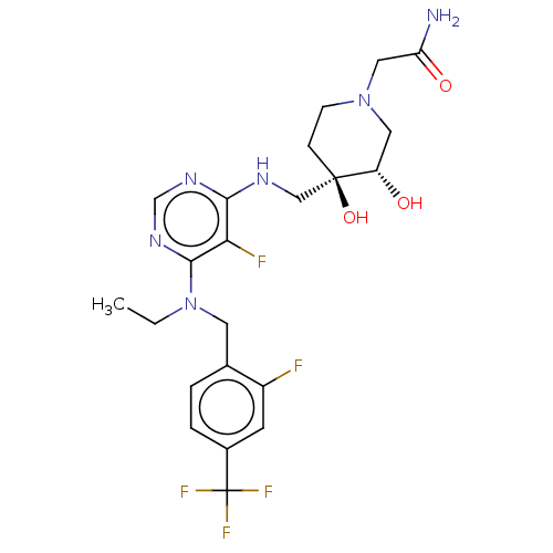 Chemical structure of BindingDB Monomer ID 614947