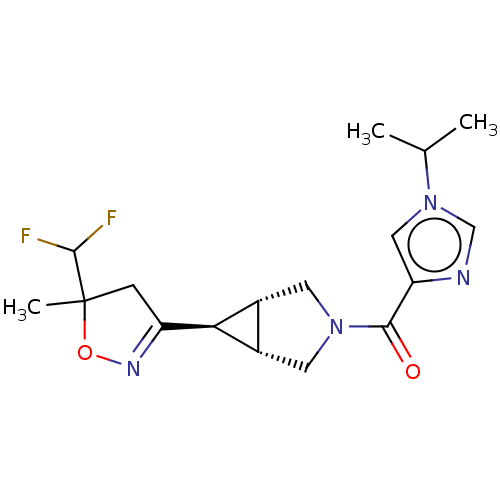 Chemical structure of BindingDB Monomer ID 615634