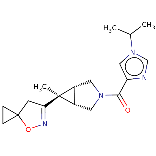 Chemical structure of BindingDB Monomer ID 615650