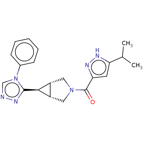 Chemical structure of BindingDB Monomer ID 615662