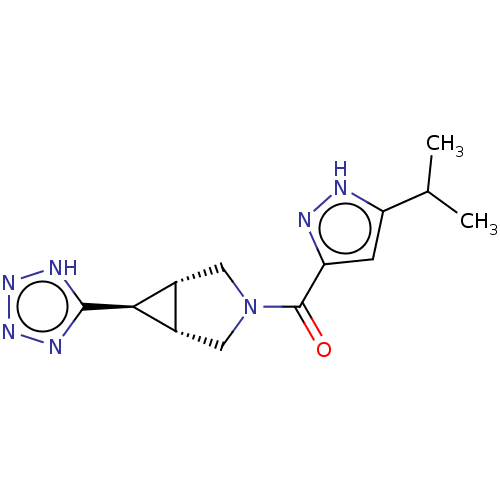 Chemical structure of BindingDB Monomer ID 615666