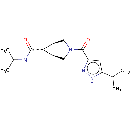 Chemical structure of BindingDB Monomer ID 615667