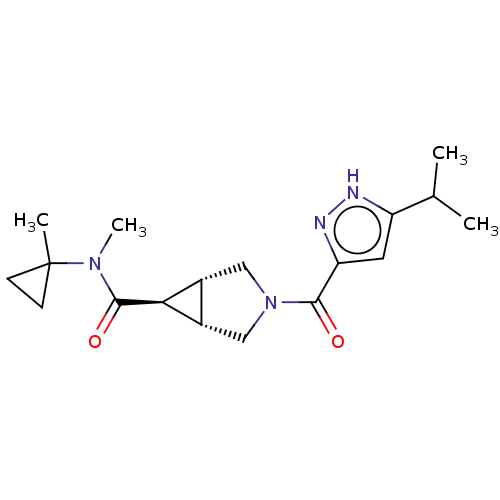 Chemical structure of BindingDB Monomer ID 615668