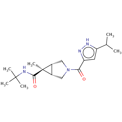 Chemical structure of BindingDB Monomer ID 615670
