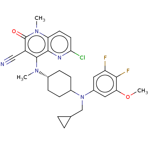 Chemical structure of BindingDB Monomer ID 615786