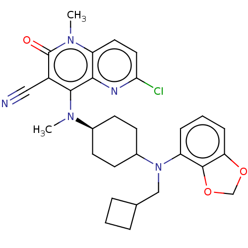 Chemical structure of BindingDB Monomer ID 615811