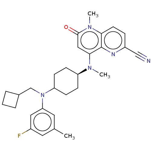 Chemical structure of BindingDB Monomer ID 615815