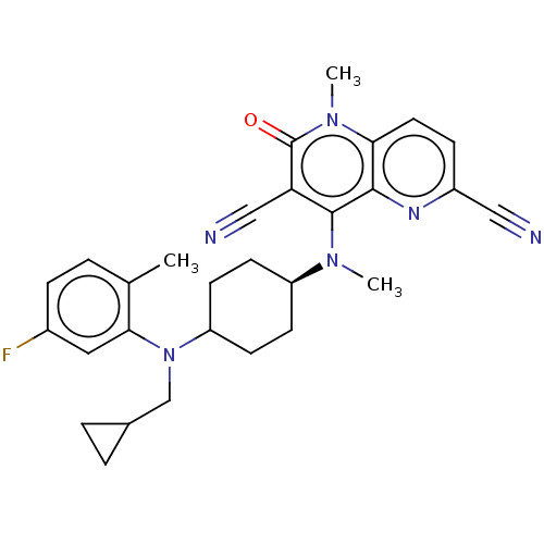 Chemical structure of BindingDB Monomer ID 615818