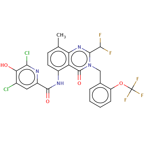 Chemical structure of BindingDB Monomer ID 616345