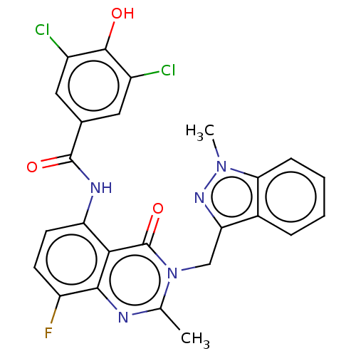 Chemical structure of BindingDB Monomer ID 616375