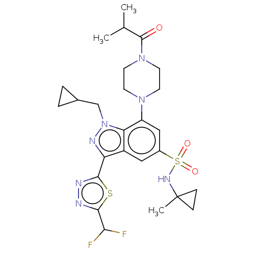 Chemical structure of BindingDB Monomer ID 616697