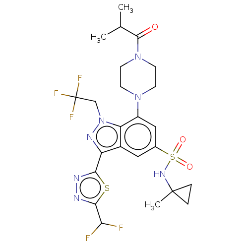 Chemical structure of BindingDB Monomer ID 616705