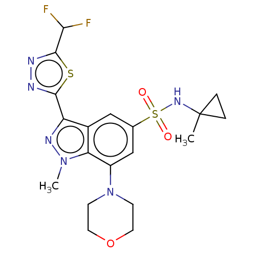 Chemical structure of BindingDB Monomer ID 616707