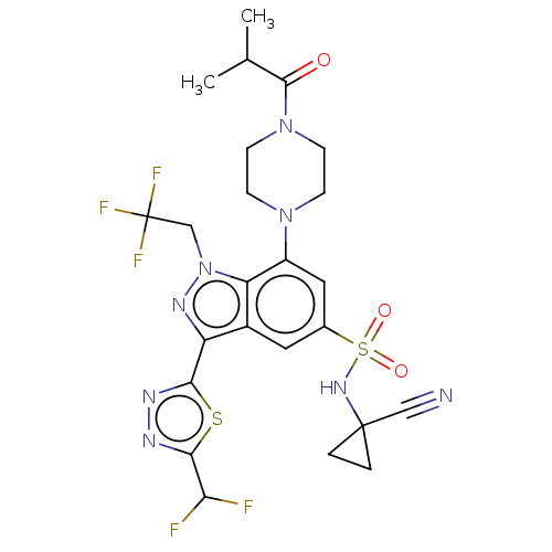 Chemical structure of BindingDB Monomer ID 616712