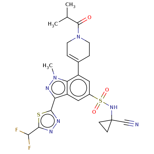 Chemical structure of BindingDB Monomer ID 616721