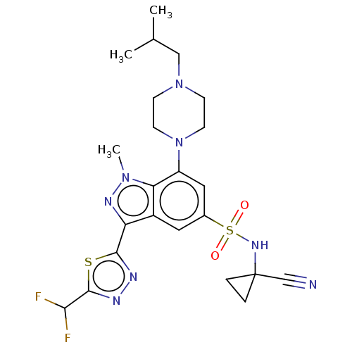 Chemical structure of BindingDB Monomer ID 616730