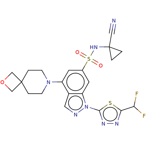 Chemical structure of BindingDB Monomer ID 616747