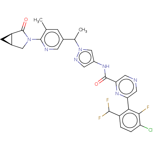 Chemical structure of BindingDB Monomer ID 617854