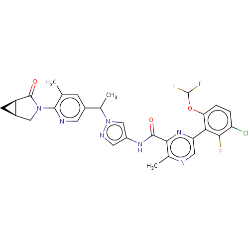 Chemical structure of BindingDB Monomer ID 617919