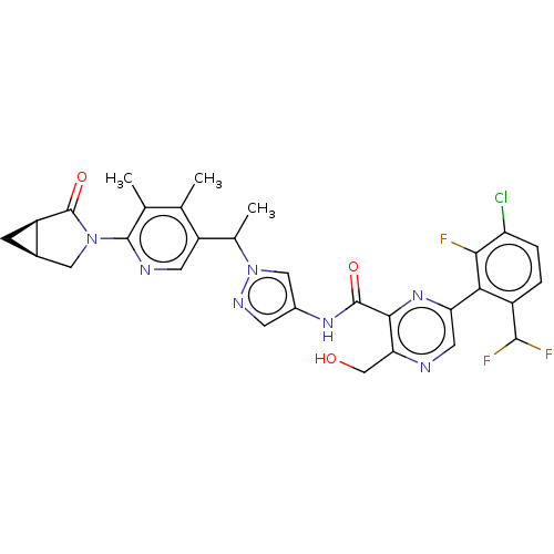 Chemical structure of BindingDB Monomer ID 617989