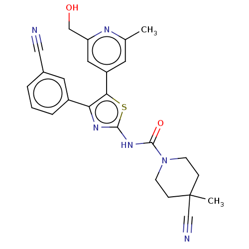 Chemical structure of BindingDB Monomer ID 618961