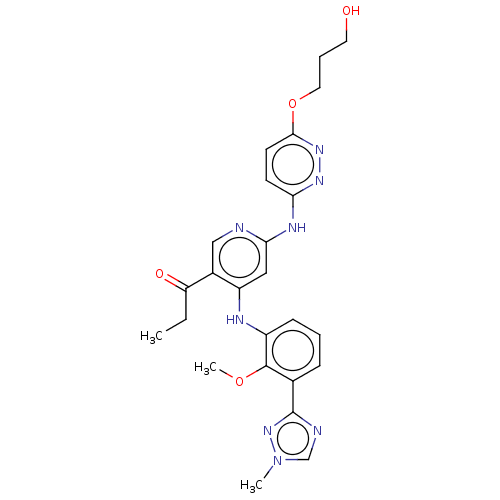 Chemical structure of BindingDB Monomer ID 619238
