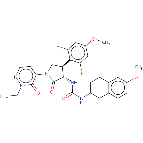 Chemical structure of BindingDB Monomer ID 620645