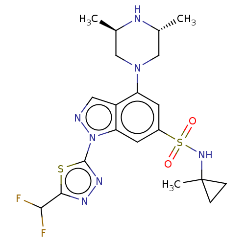 Chemical structure of BindingDB Monomer ID 621053