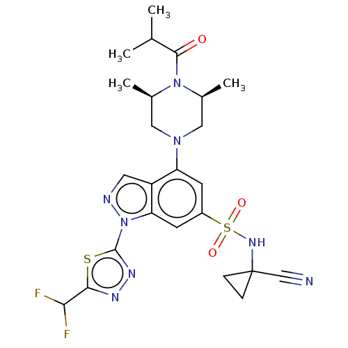 Chemical structure of BindingDB Monomer ID 621058