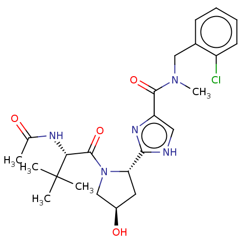 Chemical structure of BindingDB Monomer ID 621976