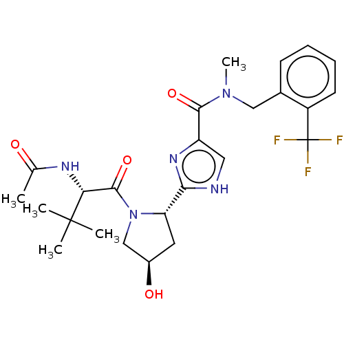 Chemical structure of BindingDB Monomer ID 621982